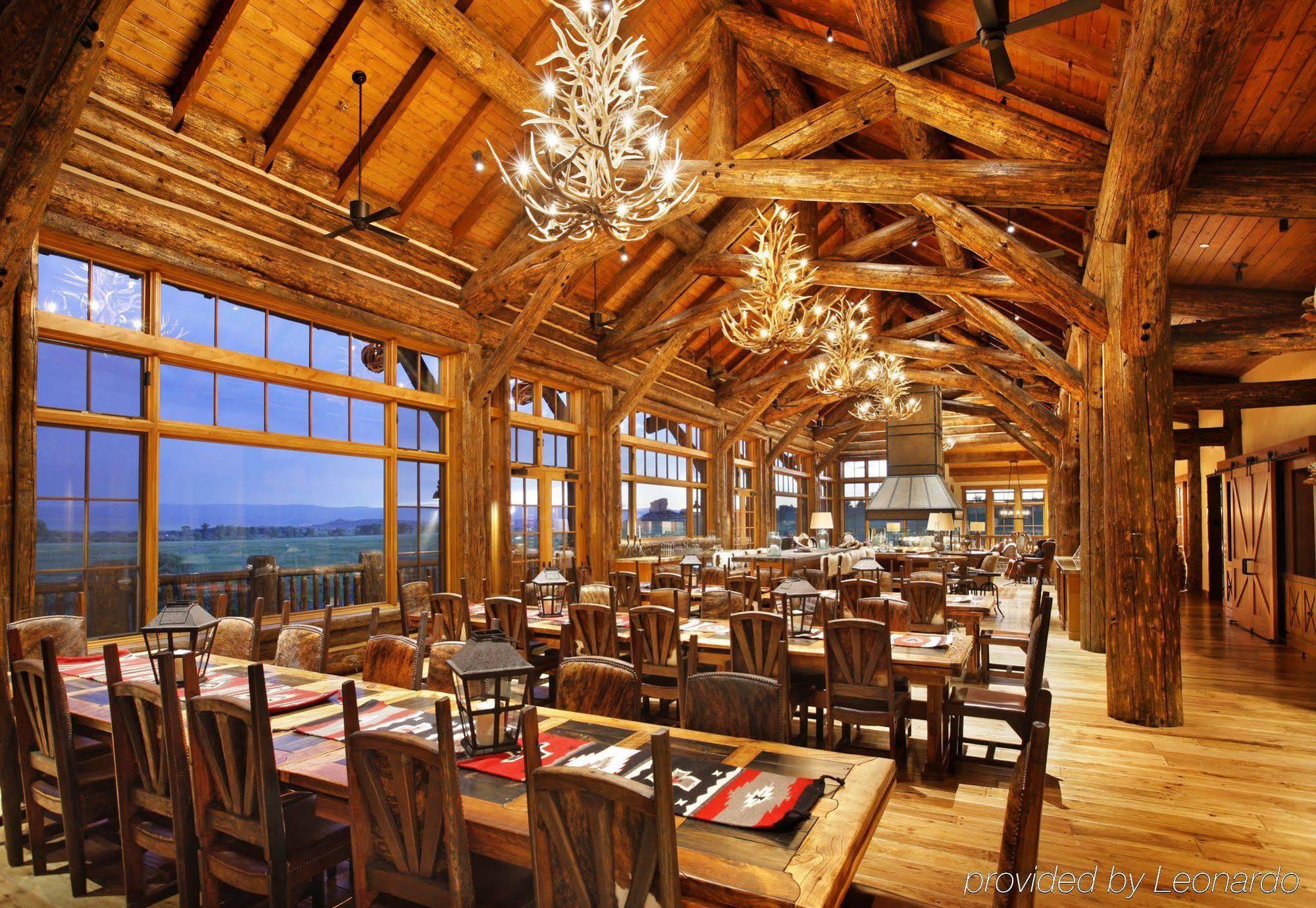 The Lodge & Spa At Brush Creek Ranch 사라토가 레스토랑 사진